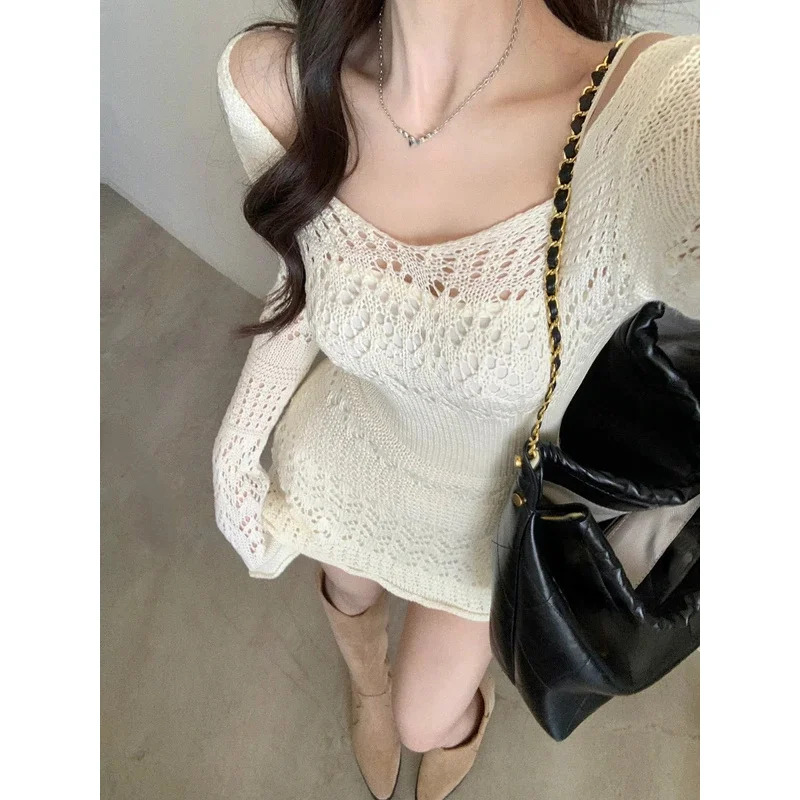 Women'S Fashion Knitwear - 2024 Autumn Elegant Knitwear Women Long