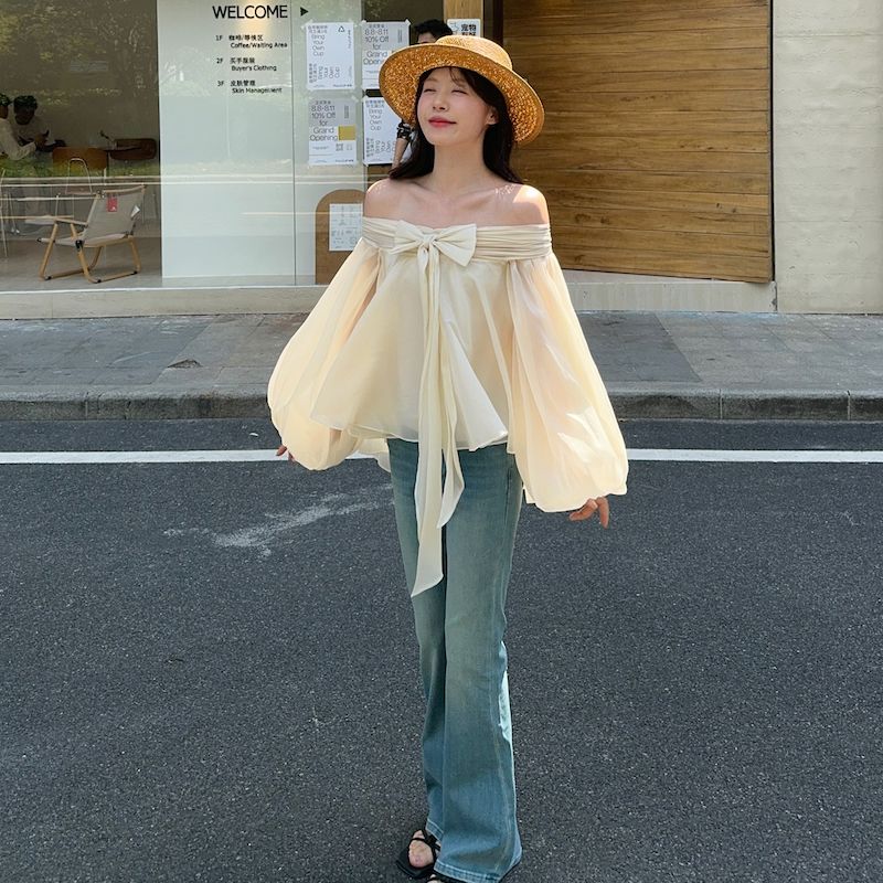 French Style Off Shoulder Puff - огляд і ціна Off Shoulder Top