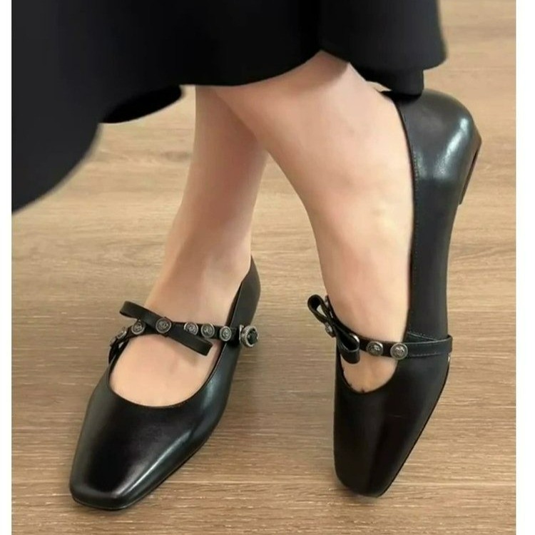 French-style Bow Square-toe Ch - огляд і ціна Women'S Fashion Spring Summer 2026