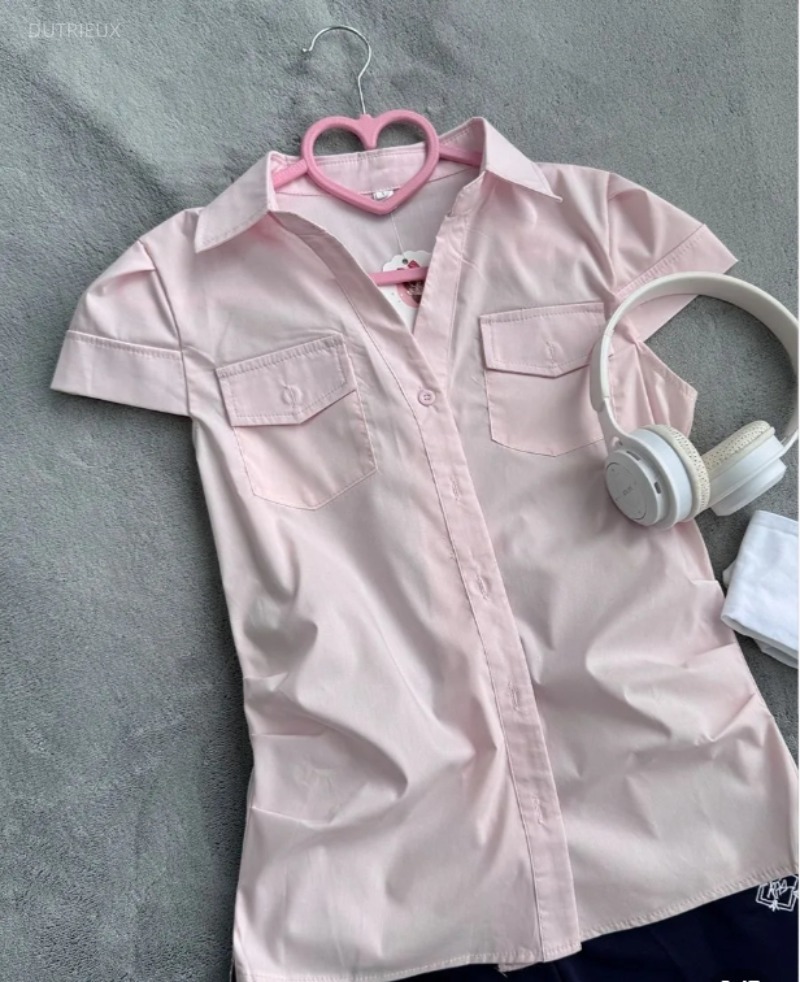 Fashion Preppy Style Buttons T - огляд і ціна Women'S Y2K Fashion Aesthetic