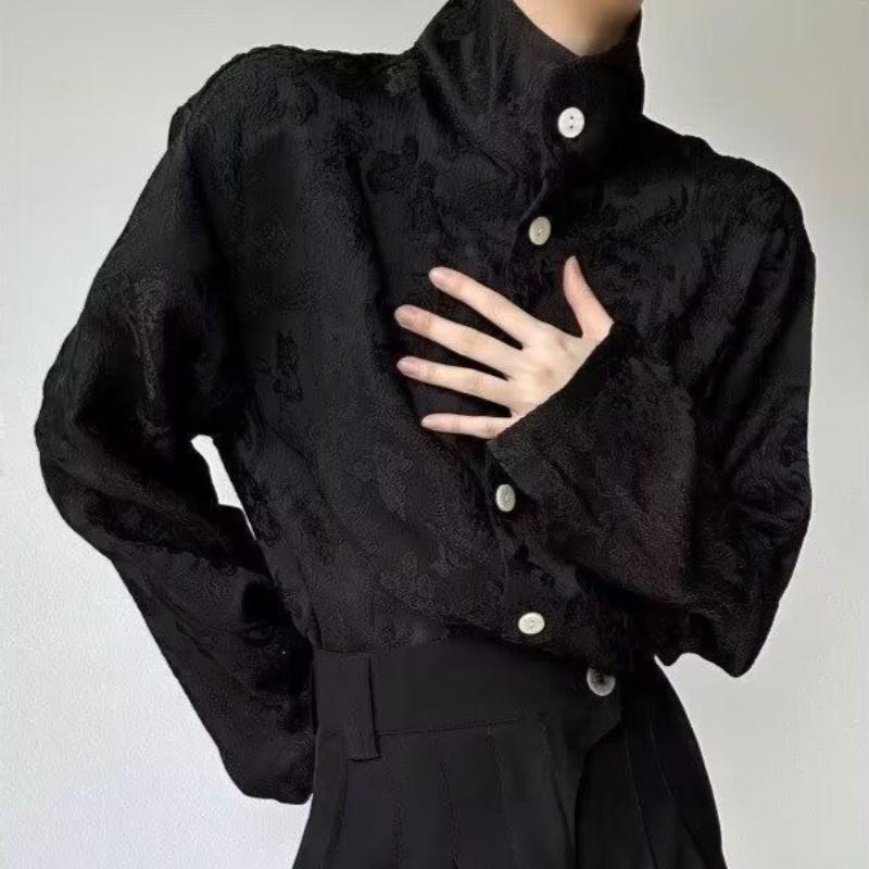 Y2K Harajuku Elegant Stand Col - огляд і ціна Women'S Y2K Fashion Aesthetic