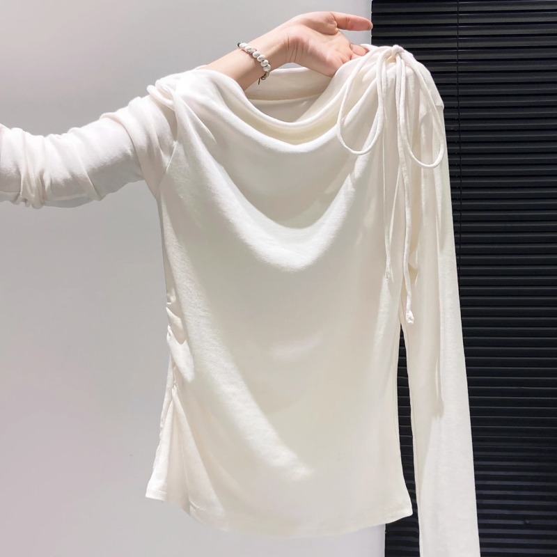Women Drawstring Off Shoulder  - огляд і ціна Off Shoulder Top