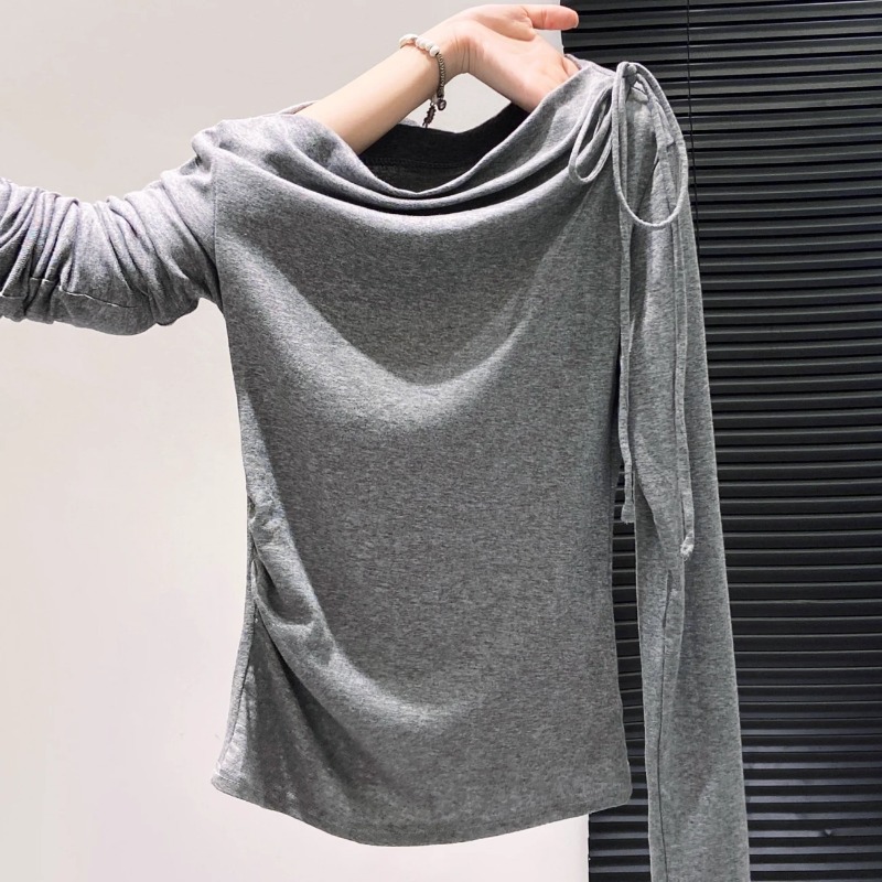 Women Drawstring Off Shoulder  - огляд і ціна Off Shoulder Top