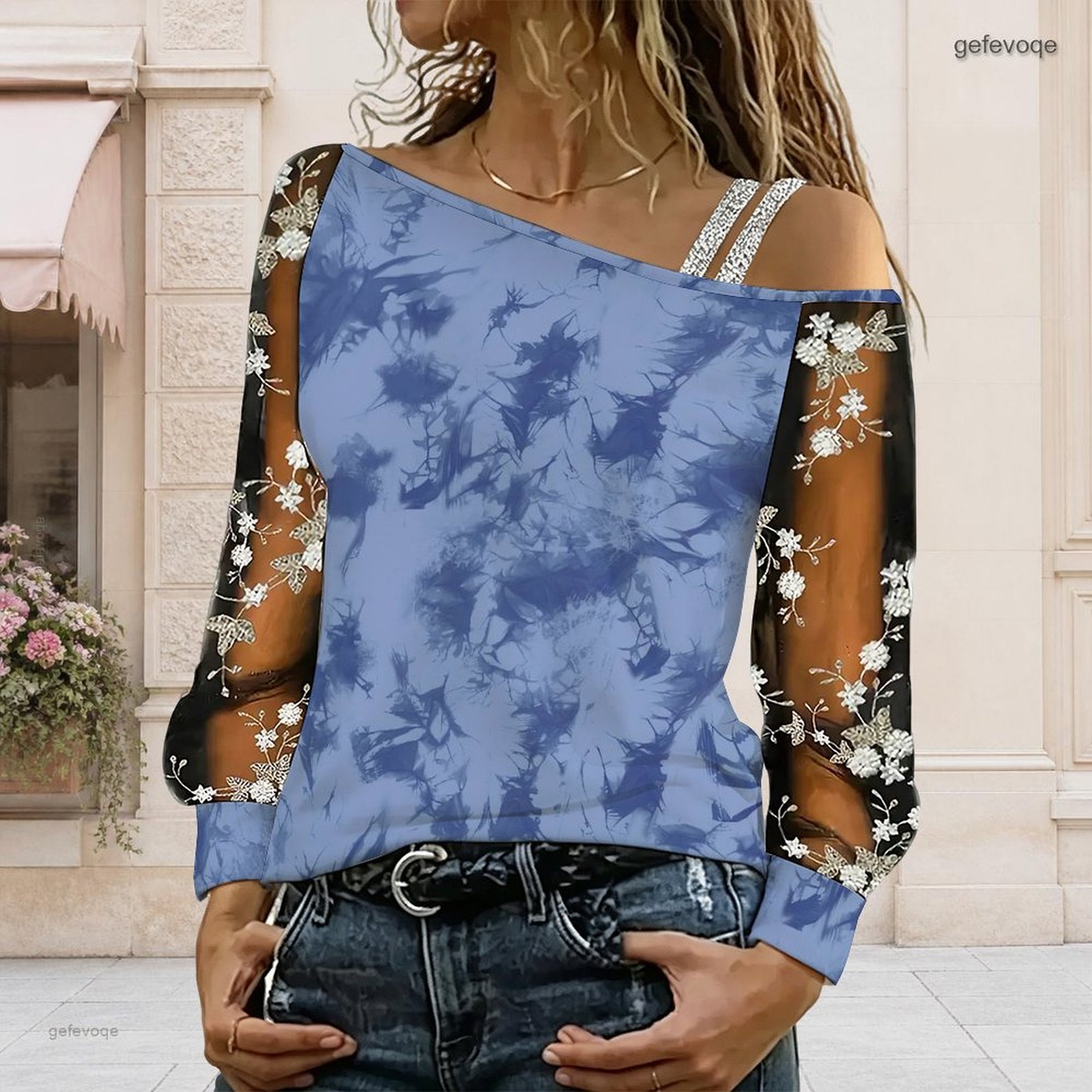 Women Off Shoulder Blouse Asym - огляд і ціна Off Shoulder Top