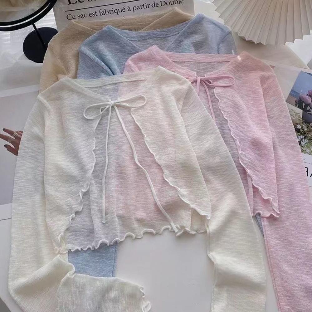 New Thin Sun Protected Cardiga - огляд і ціна Women'S Fashion Knitwear