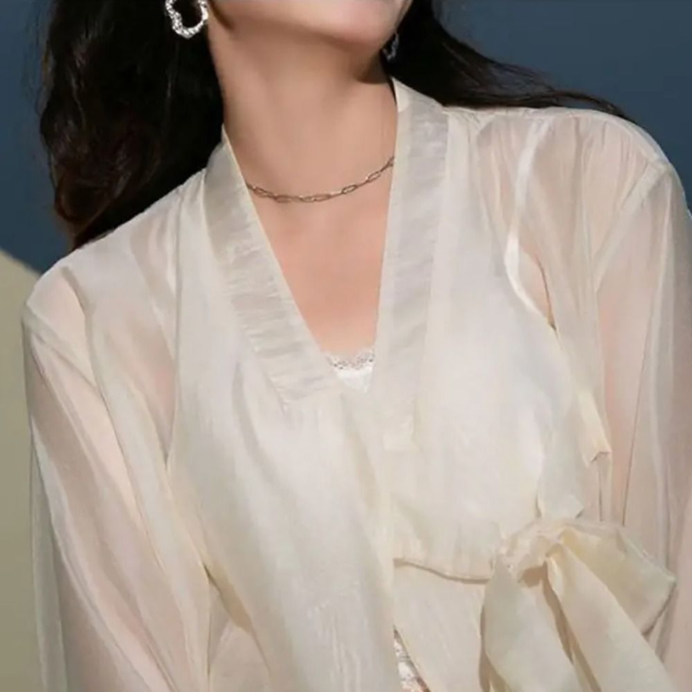 Hanfu Style Modal Ice Silk Sha - огляд і ціна Women'S Fashion Knitwear