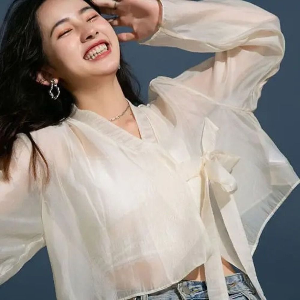 Hanfu Style Modal Ice Silk Sha - огляд і ціна Women'S Fashion Knitwear