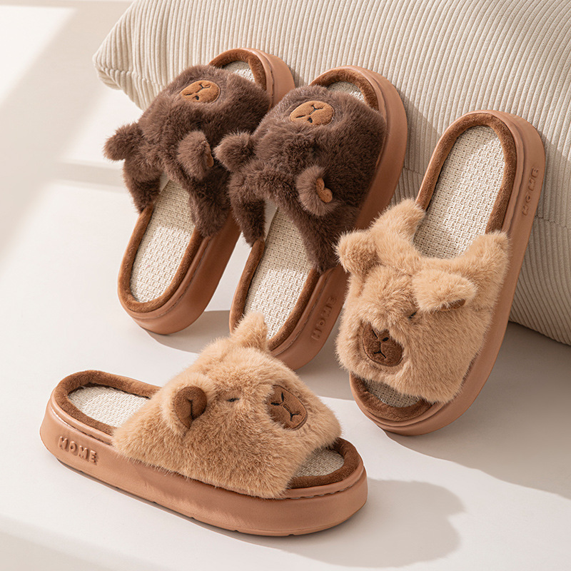 Hemp Cartoon Women's Slippers  - огляд і ціна Women Fashion Store