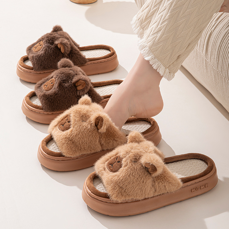 Hemp Cartoon Women's Slippers  - огляд і ціна Women Fashion Store