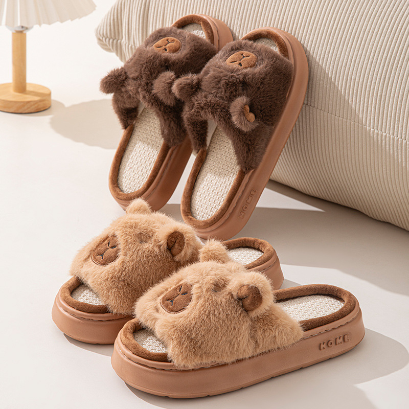 Hemp Cartoon Women's Slippers  - огляд і ціна Women Fashion Store