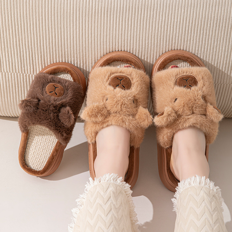 Hemp Cartoon Women's Slippers  - огляд і ціна Women Fashion Store