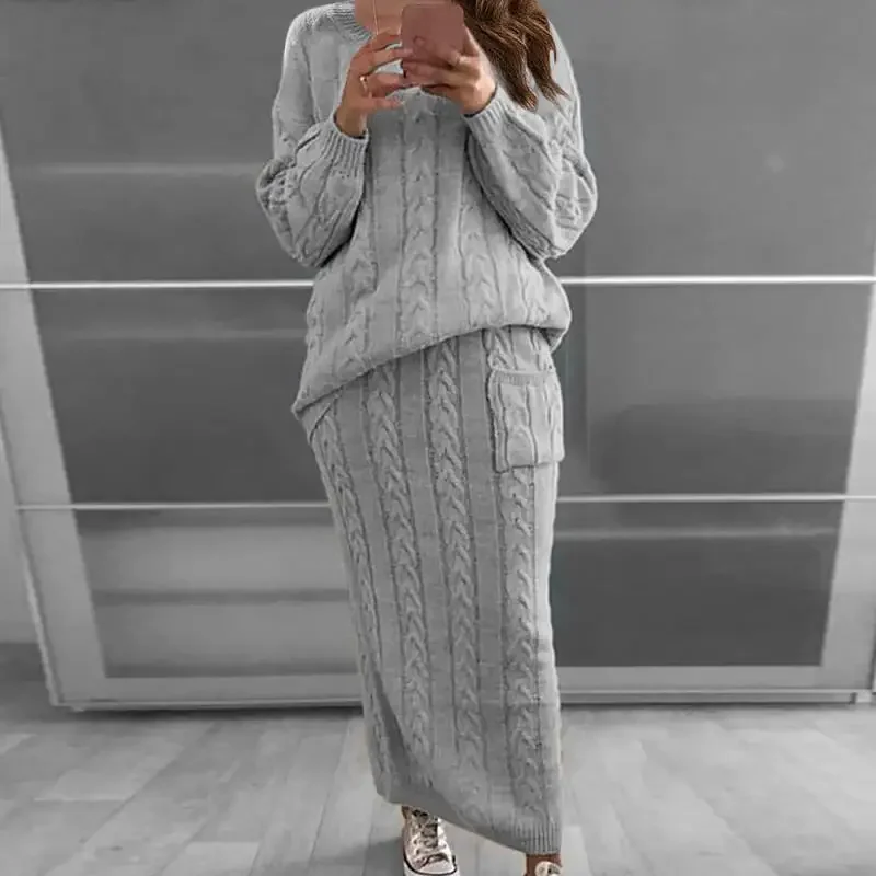 Sweater Women Set Autumn and W - огляд і ціна Women'S Fashion Knitwear