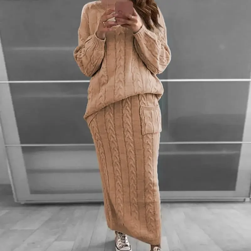 Sweater Women Set Autumn and W - огляд і ціна Women'S Fashion Knitwear
