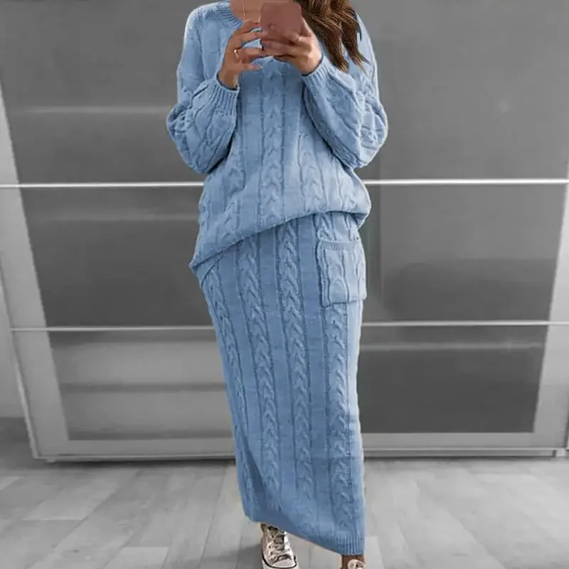 Sweater Women Set Autumn and W - огляд і ціна Women'S Fashion Knitwear