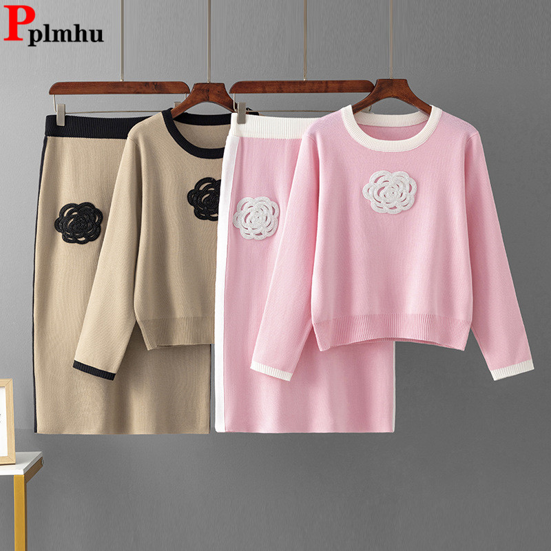 Korean Design Knitted 2 Piece  - огляд і ціна Women'S Fashion Knitwear