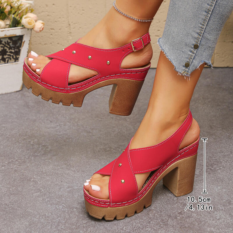 Vintage Super High Heel Cross  - огляд і ціна Women'S Fashion Spring Summer 2026