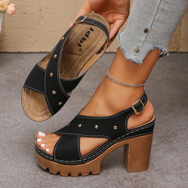Vintage Super High Heel Cross  - огляд і ціна Women'S Fashion Spring Summer 2026