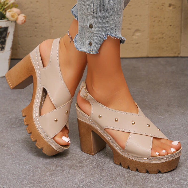 Vintage Super High Heel Cross  - огляд і ціна Women'S Fashion Spring Summer 2026